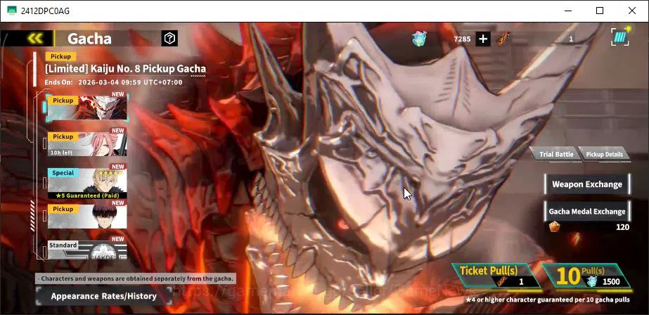 Kaiju No. 8 The Game Accounts [MOBILE] Rank 31 | 3 Limit 9 SSR (Sagan Over Limit,Kaiju Scorching,Kikoru 14