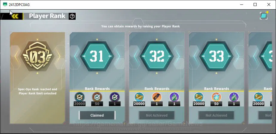 Kaiju No. 8 The Game Accounts [MOBILE] Rank 31 | 3 Limit 9 SSR (Sagan Over Limit,Kaiju Scorching,Kikoru 2