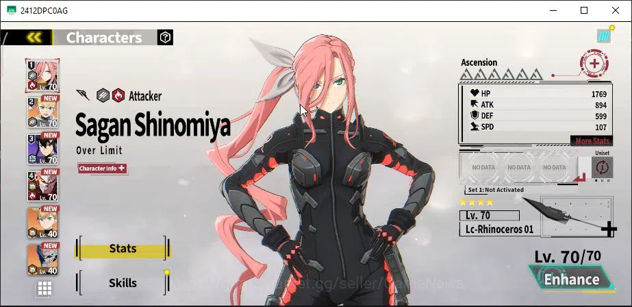 Kaiju No. 8 The Game Accounts [MOBILE] Rank 31 | 3 Limit 9 SSR (Sagan Over Limit,Kaiju Scorching,Kikoru 4