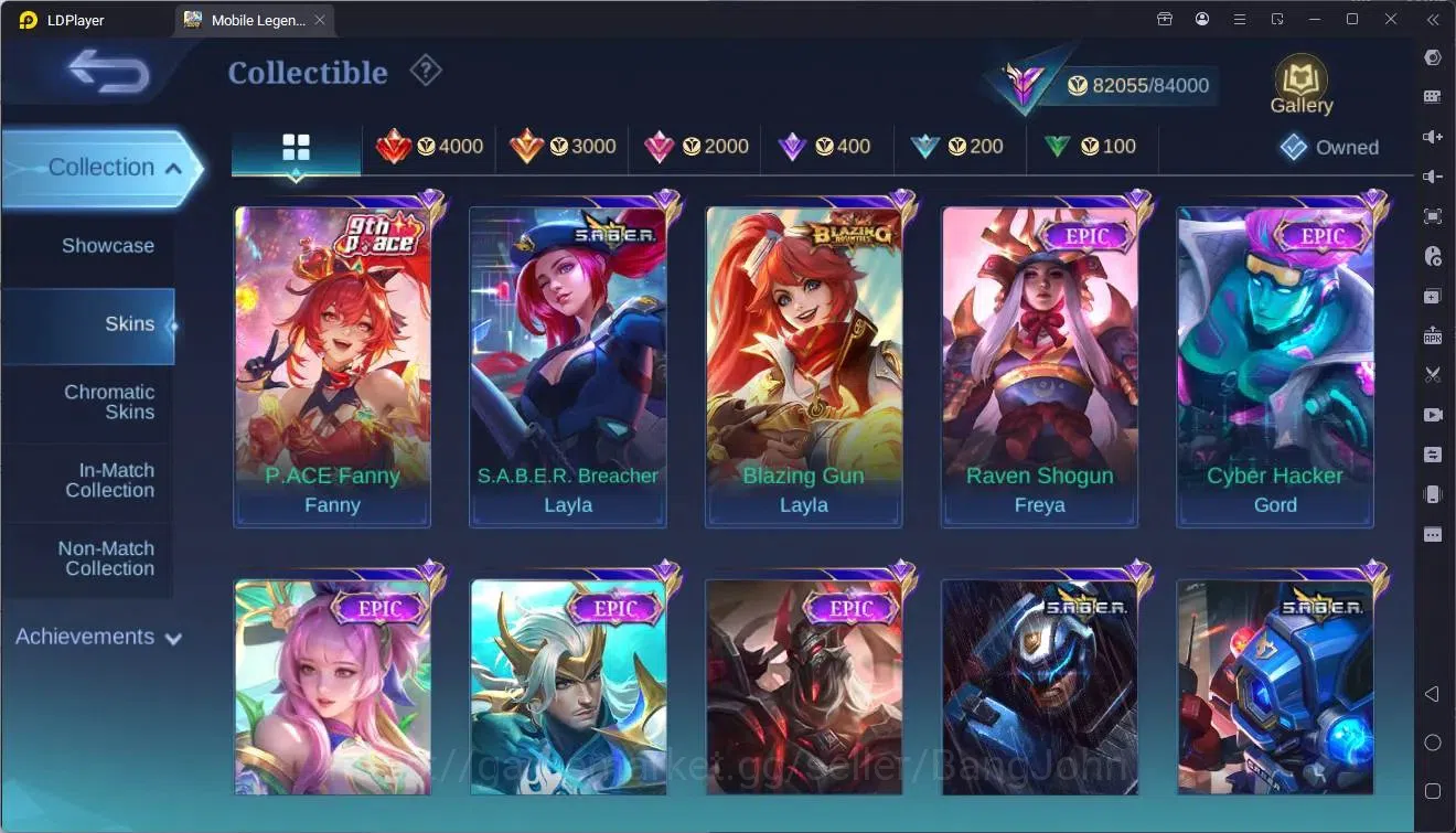 Mobile Legends: Bang Bang Accounts Global|Hero 115|Skin 284|Renowned|StarWars Cyclops image 11