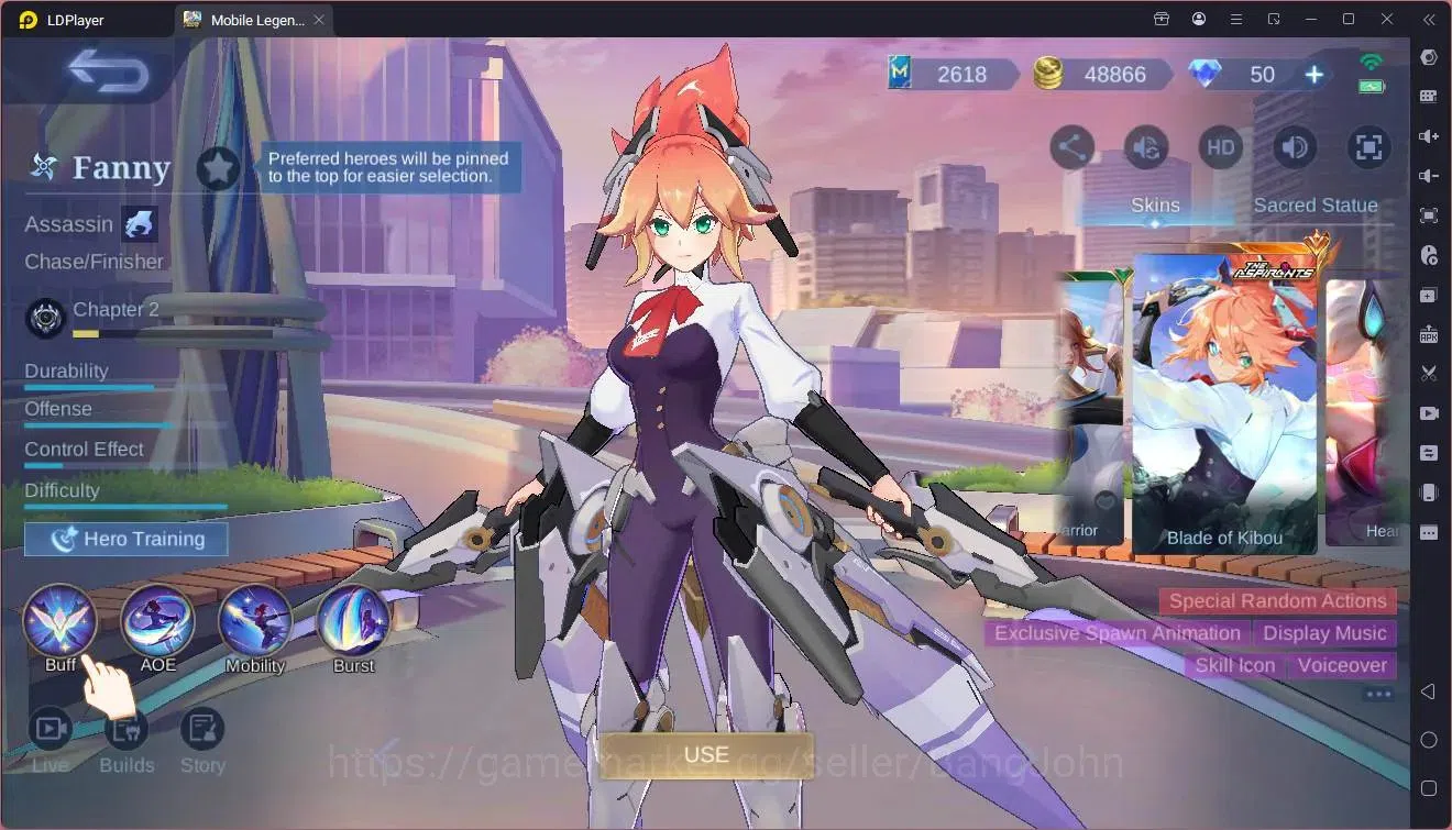 Mobile Legends: Bang Bang Accounts Global|Hero 115|Skin 284|Renowned|StarWars Cyclops image 7