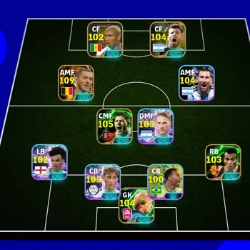 eFootball Accounts Legends & Iconic Players COLECTIVE 3209+ | BIG TIME EDEN HAZARD x LEGEND H DIOUF x S GERARD x S