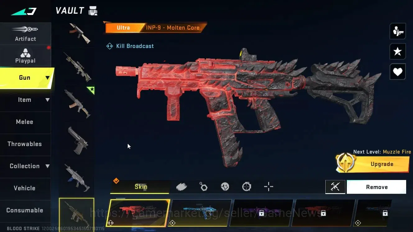 Blood Strike Accounts Others ASIA|ULTRA (ZERO-Haze Blade,ALONDRA,KAG6-Votique,INP9,etc)|LMT 15