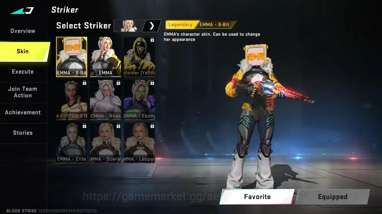 Blood Strike Accounts Others ASIA|ULTRA (ZERO-Haze Blade,ALONDRA,KAG6-Votique,INP9,etc)|LMT 7