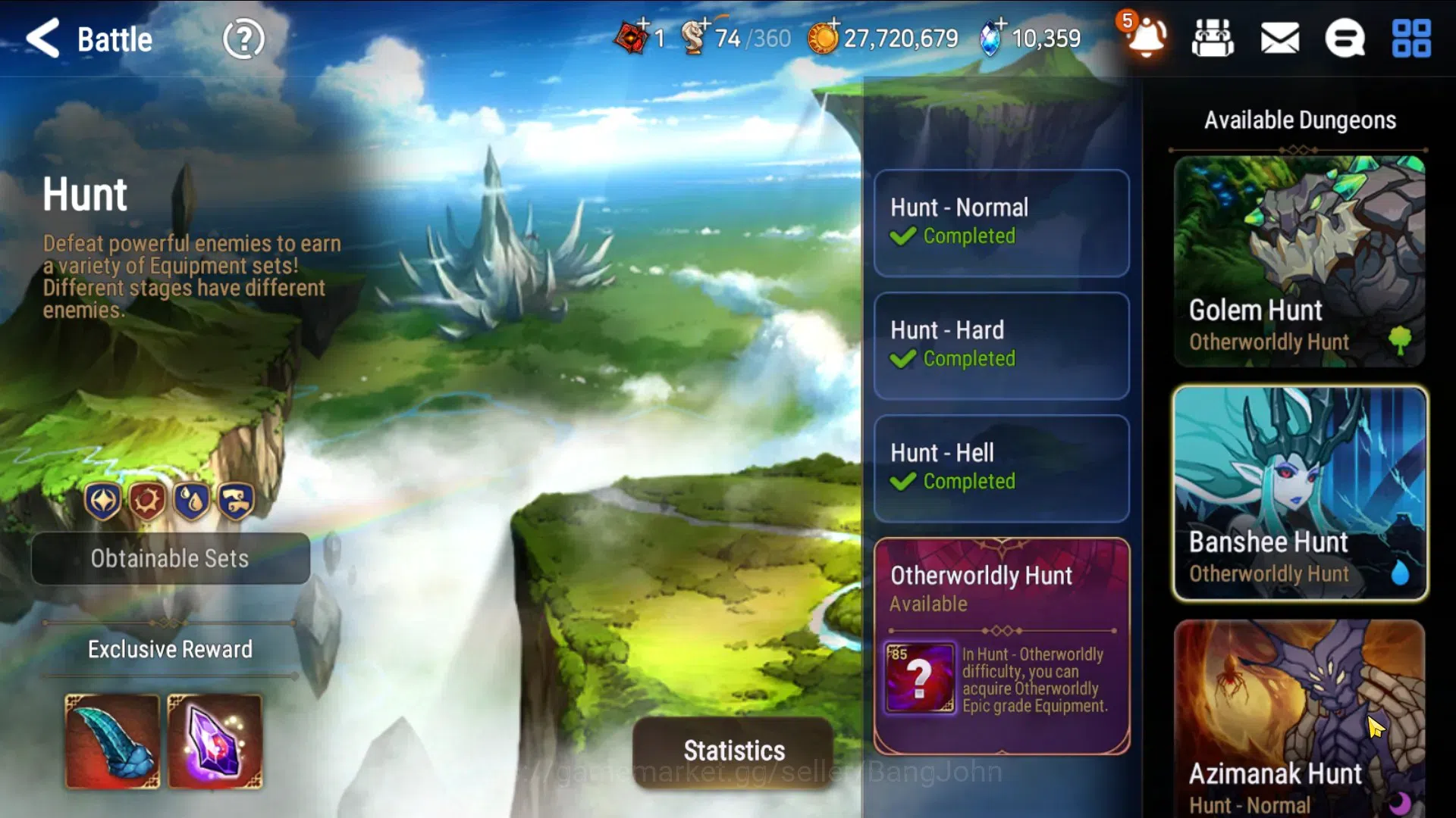 Epic Seven Accounts Asia Verif|End Game 50 ML(SNYulha,Notos,BArunka,LO image 4