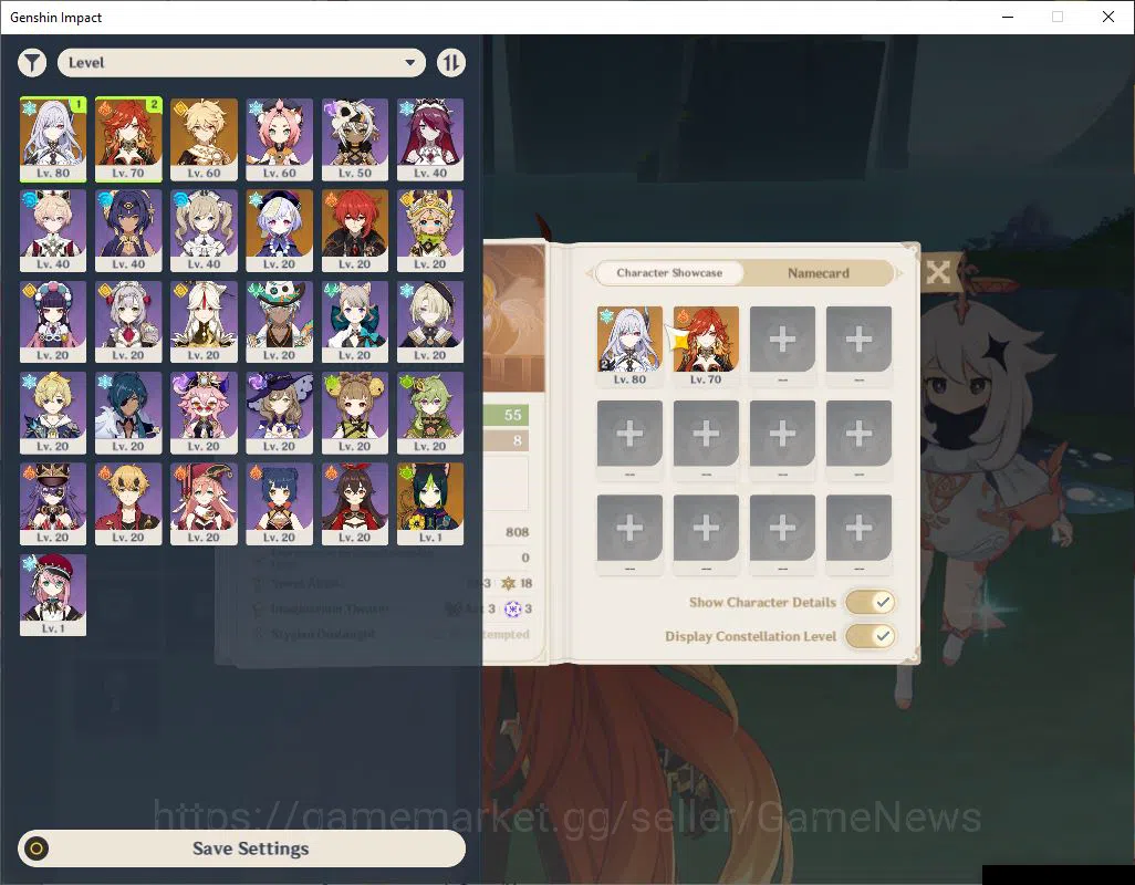 Genshin Impact Accounts EU|AR 55|2Limited+2(*5Weapon)|SkirkC2+Sign,Mavuika image 1