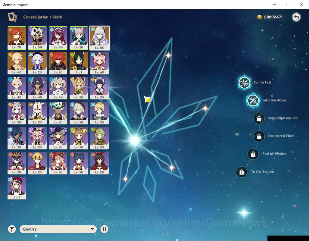 Genshin Impact Accounts EU|AR 55|2Limited+2(*5Weapon)|SkirkC2+Sign,Mavuika image 4