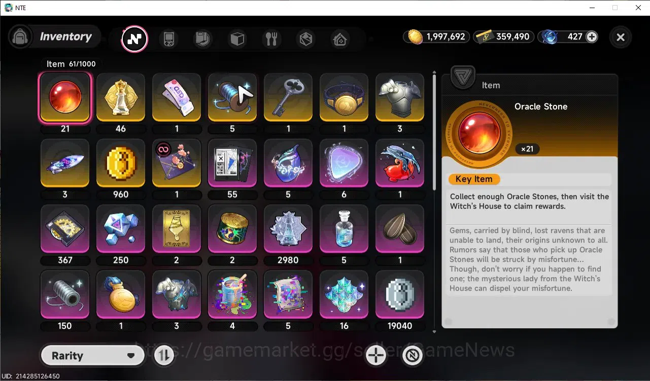Neverness to Everness Accounts GLOBAL SEA|HL 43|TL 25|8 SSR 3 Limit[LacrimosaA1,H image 14