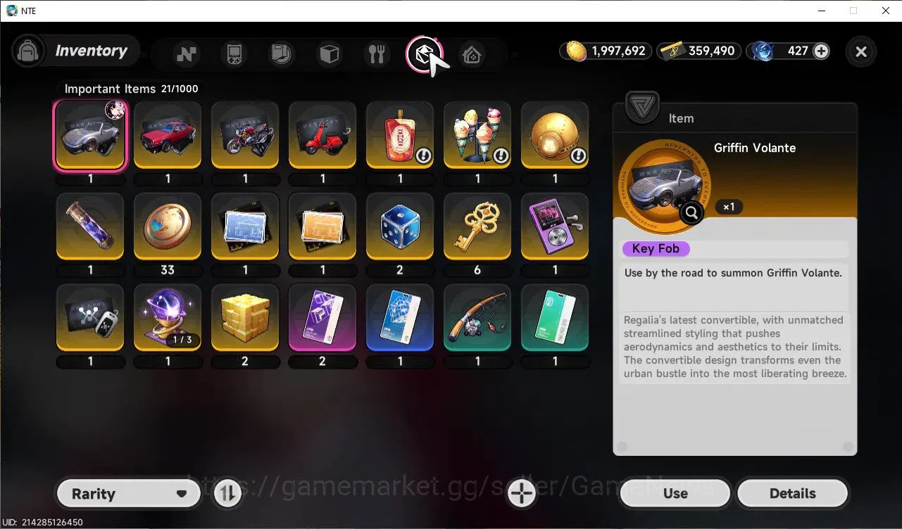 Neverness to Everness Accounts GLOBAL SEA|HL 43|TL 25|8 SSR 3 Limit[LacrimosaA1,H image 17