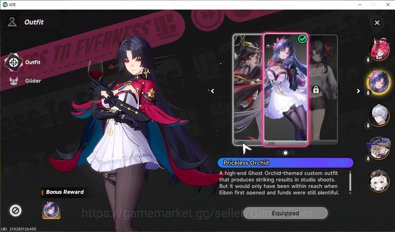 Neverness to Everness Accounts GLOBAL SEA|HL 43|TL 25|8 SSR 3 Limit[LacrimosaA1,H image 3