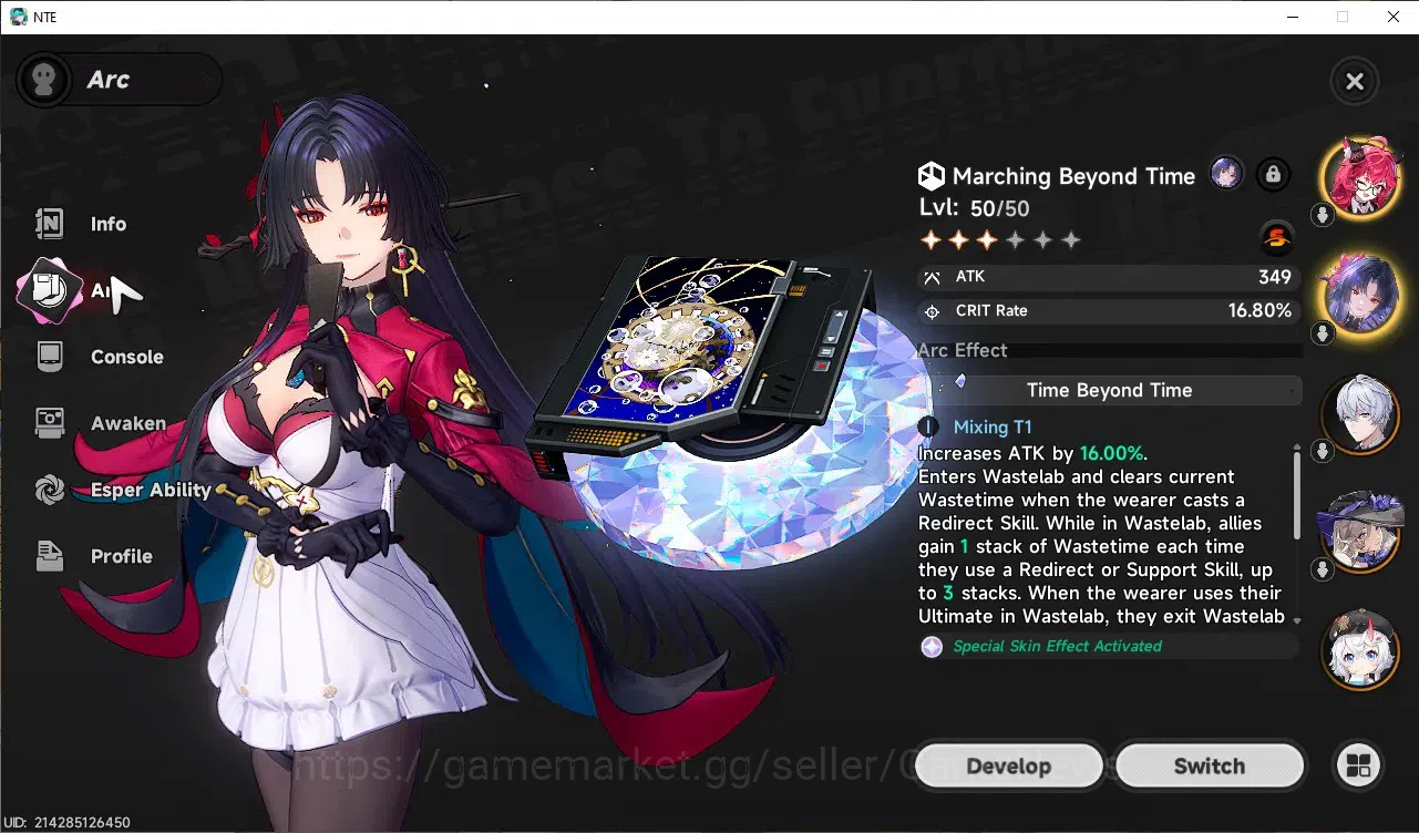 Neverness to Everness Accounts GLOBAL SEA|HL 43|TL 25|8 SSR 3 Limit[LacrimosaA1,H image 7