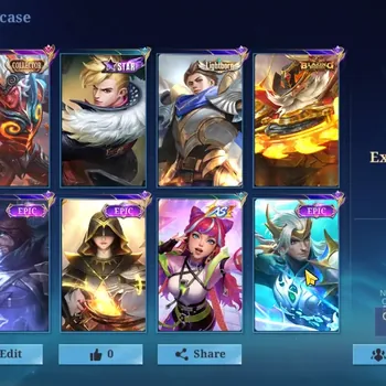 Mobile Legends: Bang Bang Accounts Collector Hero 89|Skin 147|CC Khufra,Lb Alucard,Spongb