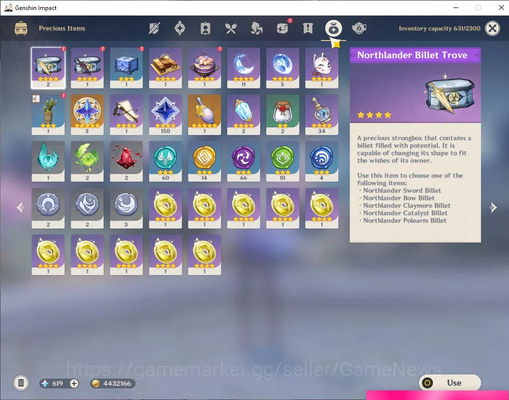 Genshin Impact Accounts Mid Game ASIA|AR 56|10  limited +9(*5Weapon)|[Yelan,Ganyu,HuTao]+Sign,Eula,Ayaka,Raiden,Etc|3 9