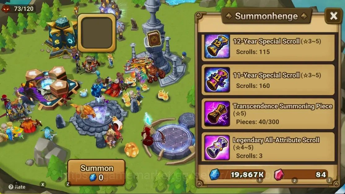 Summoners War: Sky Arena Accounts GLOBAL | NB 5 TESHAR,Starter Gacha 115 12Y+160 11Y image 3