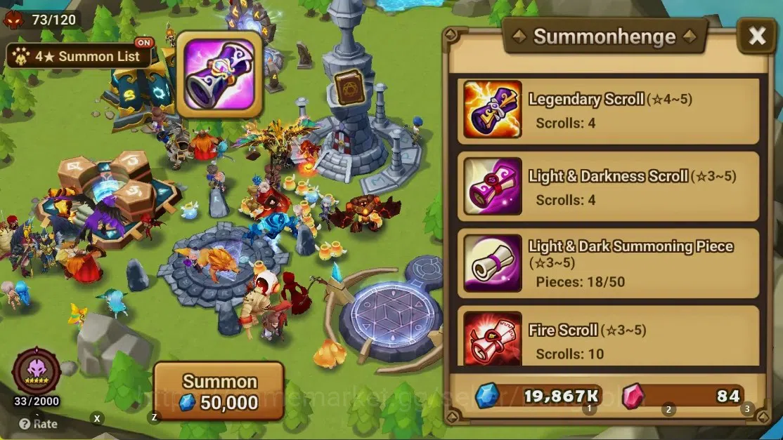 Summoners War: Sky Arena Accounts GLOBAL | NB 5 TESHAR,Starter Gacha 115 12Y+160 11Y image 4