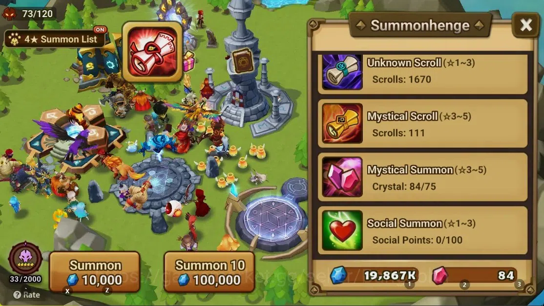 Summoners War: Sky Arena Accounts GLOBAL | NB 5 TESHAR,Starter Gacha 115 12Y+160 11Y image 5
