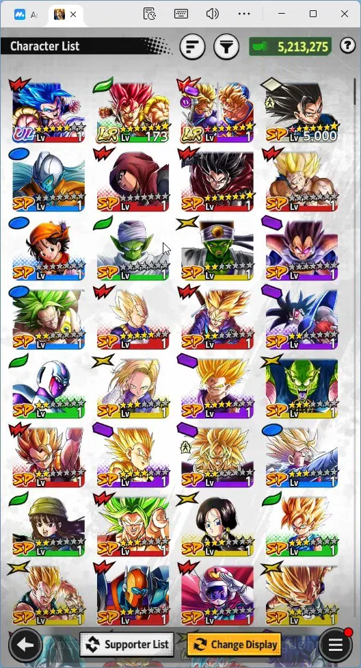 Dragon Ball Legends Accounts Global | Lvl 156|5M Total Power|757 CC|1 UL|2 LR|U image 12