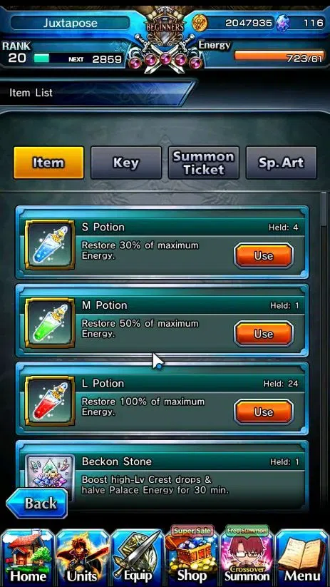 Grand Summoners Accounts Global|Rank 20| 116 cc |2 Ascend | War Hero Fen,De image 2