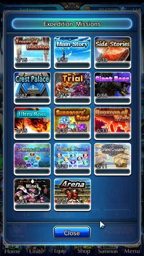 Grand Summoners Accounts Global|Rank 20| 116 cc |2 Ascend | War Hero Fen,De image 8