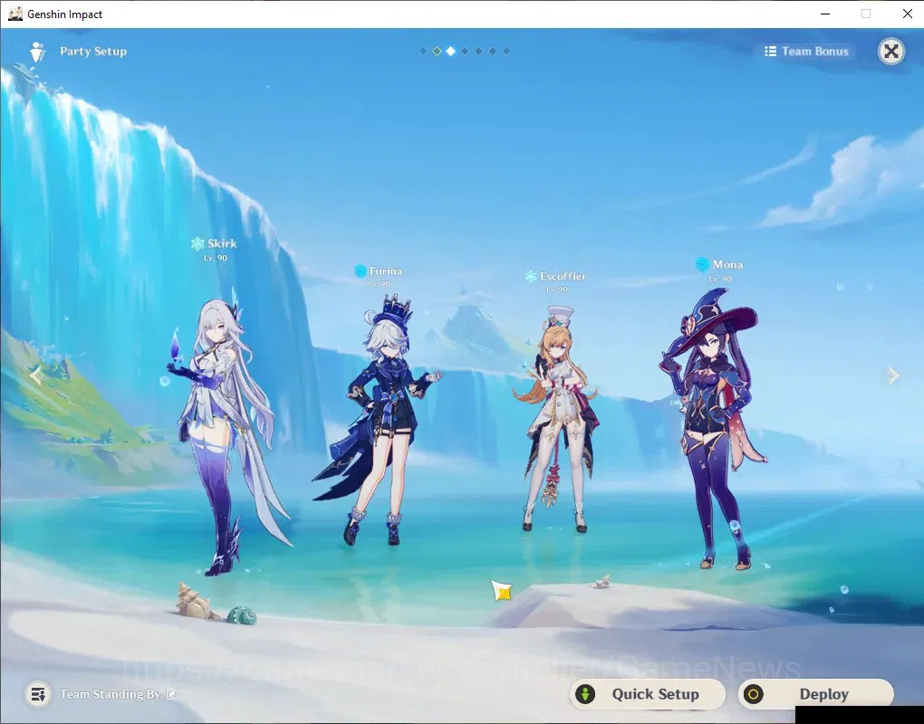Genshin Impact Accounts ASIA|AR 59|PermaFrezee Skirk + Lunarbloom Nefer|11 image 3
