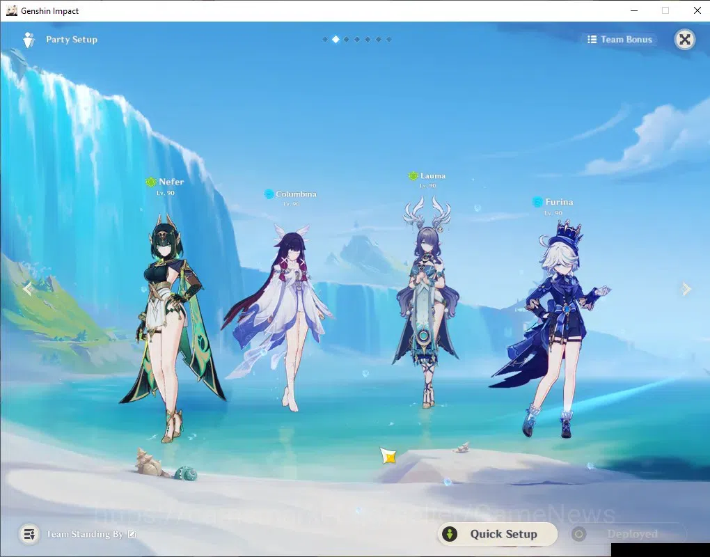 Genshin Impact Accounts ASIA|AR 59|PermaFrezee Skirk + Lunarbloom Nefer|11 image 4