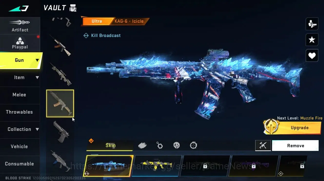 Blood Strike Accounts ASIA|ETERNAL D-EAGLE Scorpius|15 ULTRA|Collab 7DS[ image 17