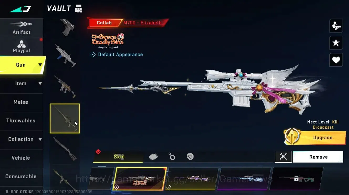 Blood Strike Accounts ASIA|ETERNAL D-EAGLE Scorpius|15 ULTRA|Collab 7DS[ image 20