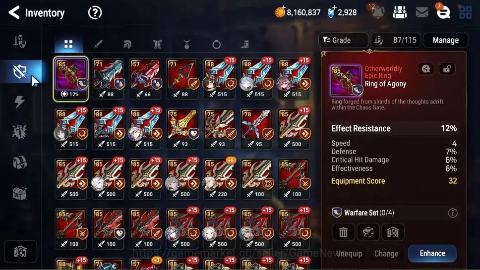 Epic Seven Accounts GLOBAL Unverif|NewEra|9 ML(Salome,C Lilias,A Laika image 11
