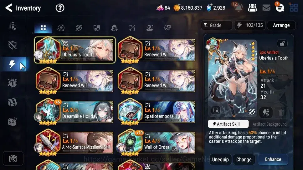Epic Seven Accounts GLOBAL Unverif|NewEra|9 ML(Salome,C Lilias,A Laika image 12