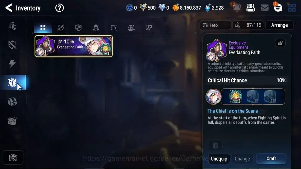 Epic Seven Accounts GLOBAL Unverif|NewEra|9 ML(Salome,C Lilias,A Laika image 13