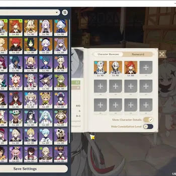 Genshin Impact Accounts Others ASIA|AR 57|Free HSR |3 Pream Team|6