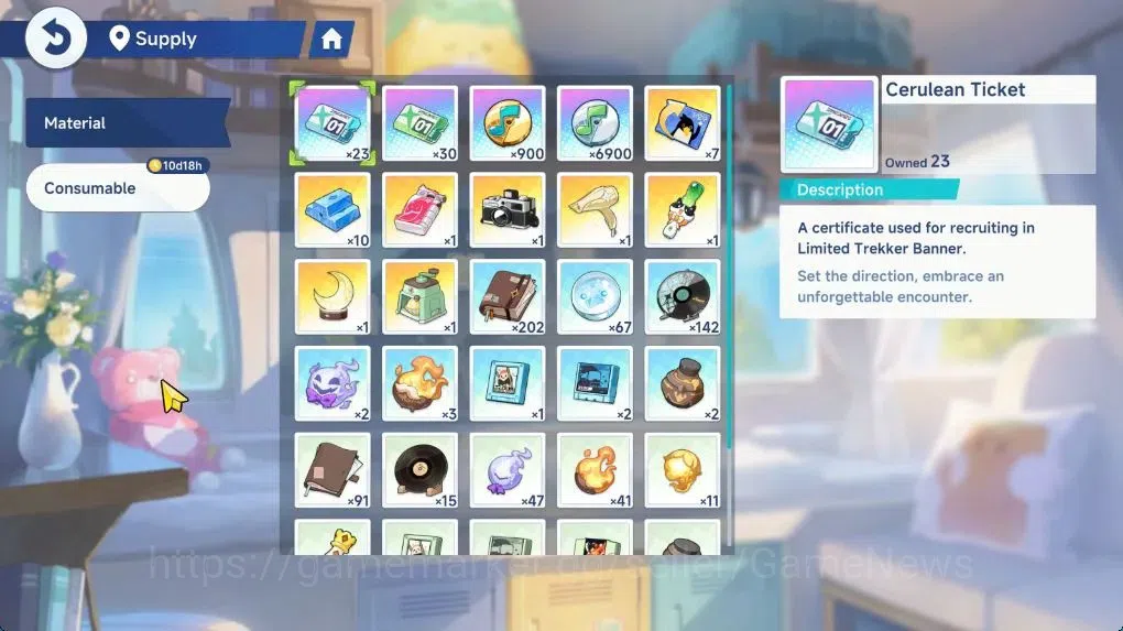 Stella Sora Accounts GLOBAL Ready Gacha Lv15 | 30k Stellanite Dust +23 Cerulian Ticket | 2 SSR (Firefly,Minova) 1 SSR 5