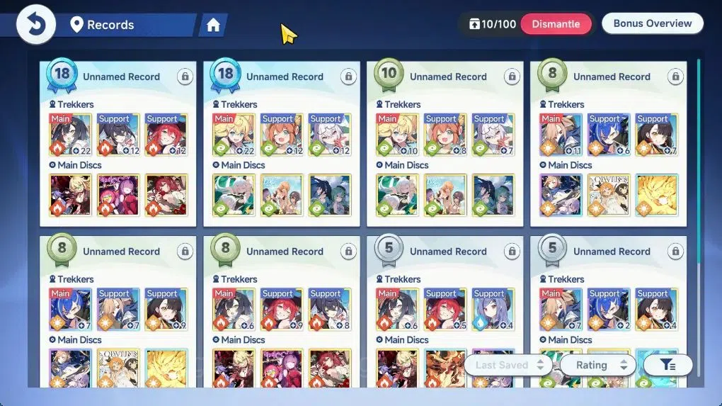 Stella Sora Accounts GLOBAL Ready Gacha Lv15 | 30k Stellanite Dust +23 Cerulian Ticket | 2 SSR (Firefly,Minova) 1 SSR 7