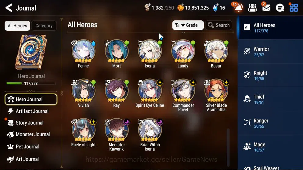 Epic Seven Accounts GLOBAL Unverif|NewEra|6 ML(RoLight,SECeline,MKawer image 19