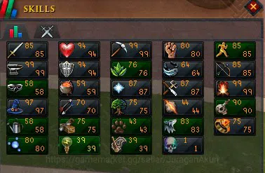 RuneScape 3 Accounts RS3 | 2120 Total Level | 119 Quest Points | Email  image 9