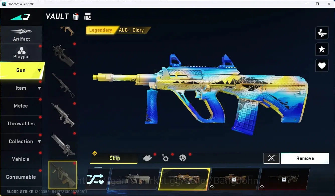 Blood Strike Accounts ASIA|1 Limited Gun:Origin-12|Legendary Melee Katan image 10