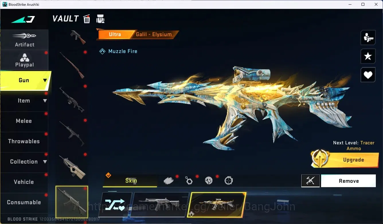 Blood Strike Accounts ASIA|1 Limited Gun:Origin-12|Legendary Melee Katan image 12