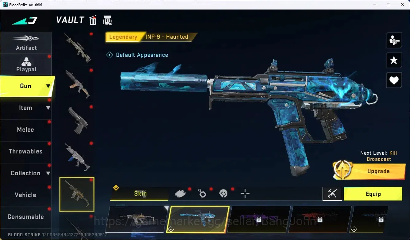 Blood Strike Accounts ASIA|1 Limited Gun:Origin-12|Legendary Melee Katan image 7