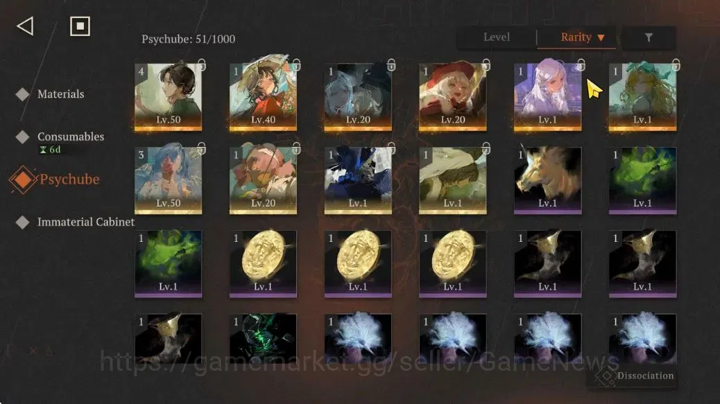 Reverse: 1999 Accounts GLOBAL|Lv 33|16*6Crew(6Limit)|[Paper Heron,Kassand image 10