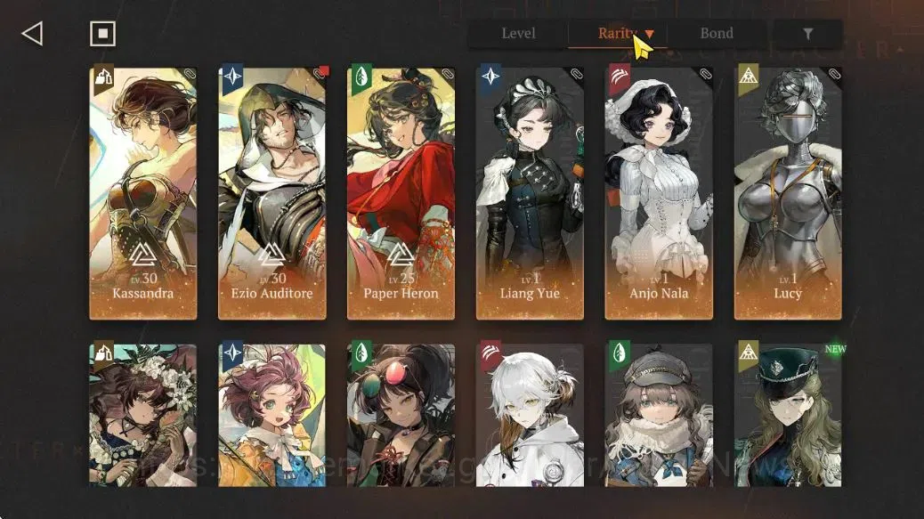 Reverse: 1999 Accounts GLOBAL|Lv 33|16*6Crew(6Limit)|[Paper Heron,Kassand image 3