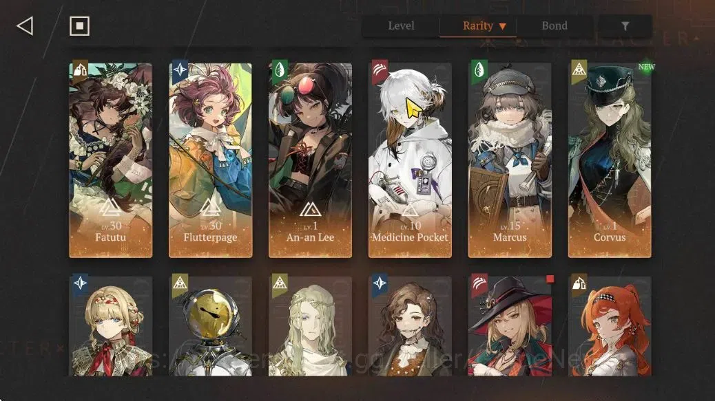 Reverse: 1999 Accounts GLOBAL|Lv 33|16*6Crew(6Limit)|[Paper Heron,Kassand image 4