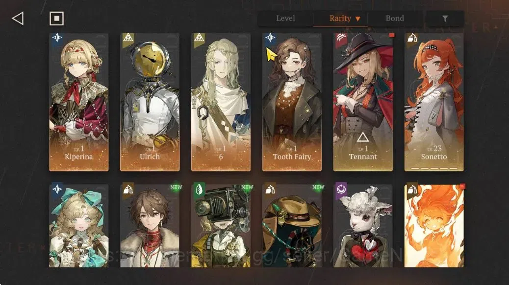 Reverse: 1999 Accounts GLOBAL|Lv 33|16*6Crew(6Limit)|[Paper Heron,Kassand image 5