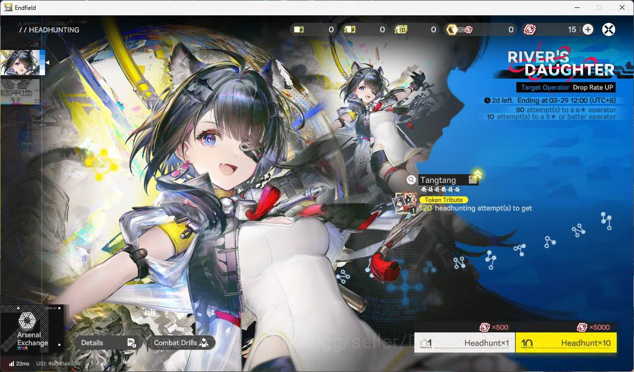 Arknights: Endfield Accounts ASIA | MID GAME | Laevatain +Sign | Gilberta + Sig image 4