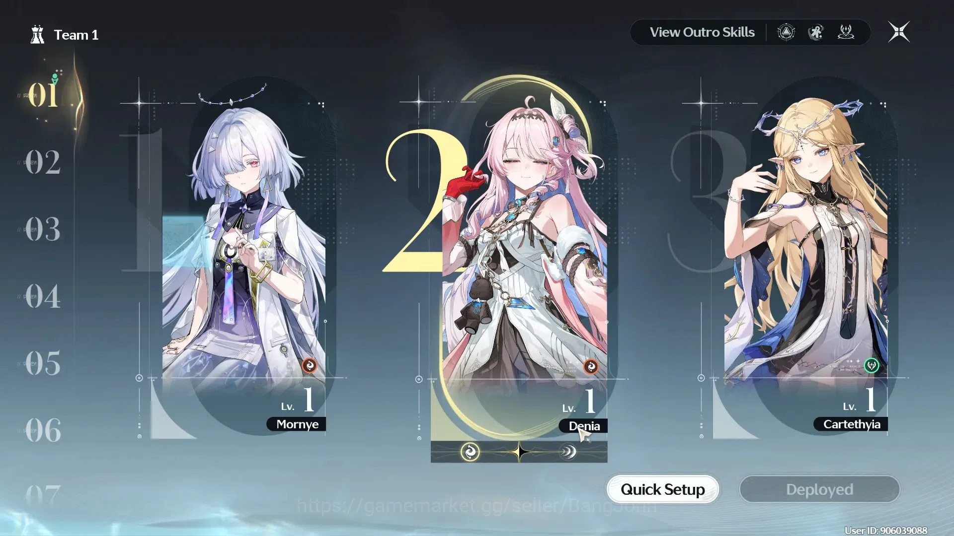 Wuthering Waves Accounts Others SEA|UL 8 | 1 Limit Denia L20 | 1(*5Wep) Starfield Calibrator R1 | 6 Lustrous 14