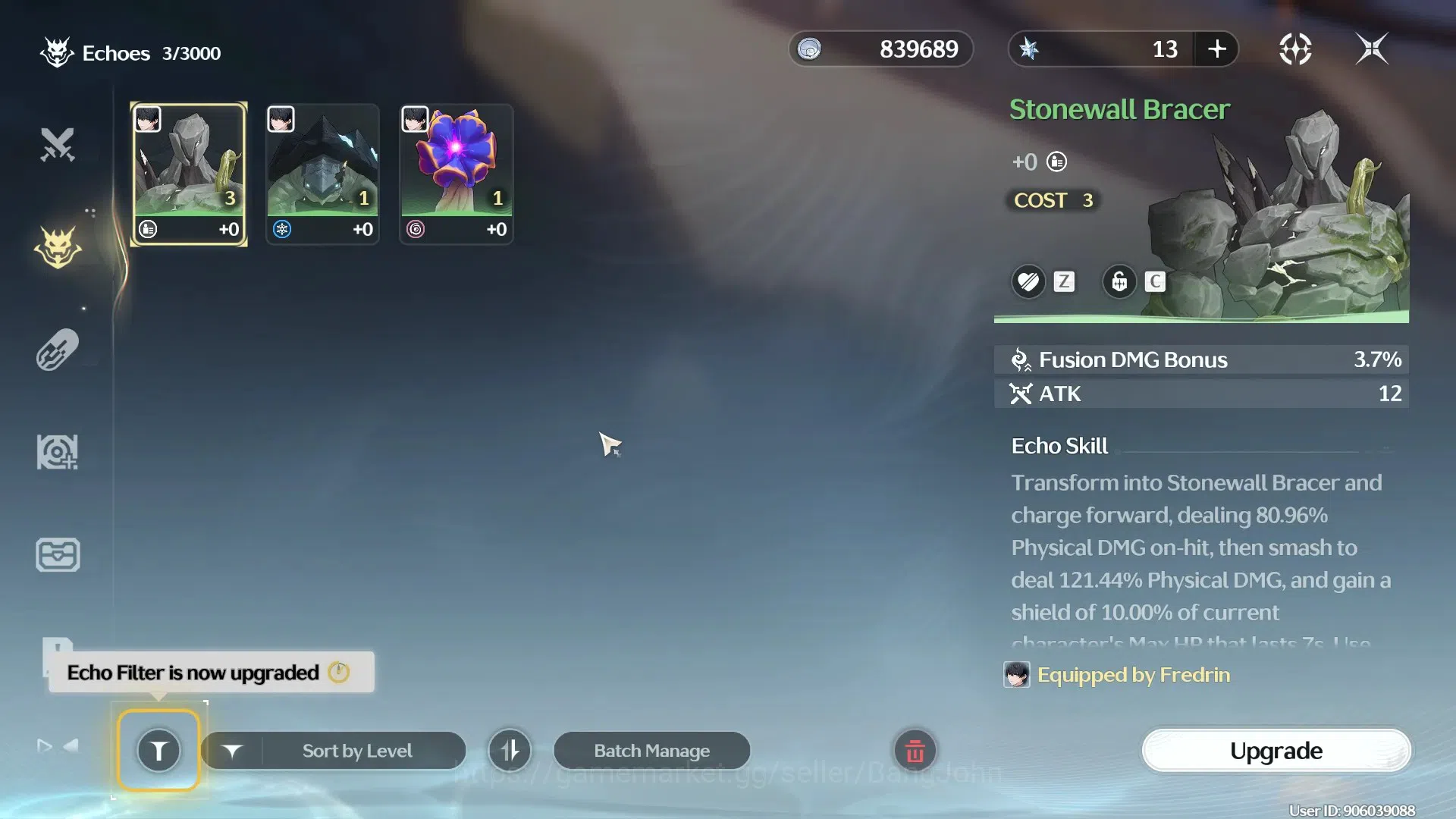 Wuthering Waves Accounts Others SEA|UL 8 | 1 Limit Denia L20 | 1(*5Wep) Starfield Calibrator R1 | 6 Lustrous 6