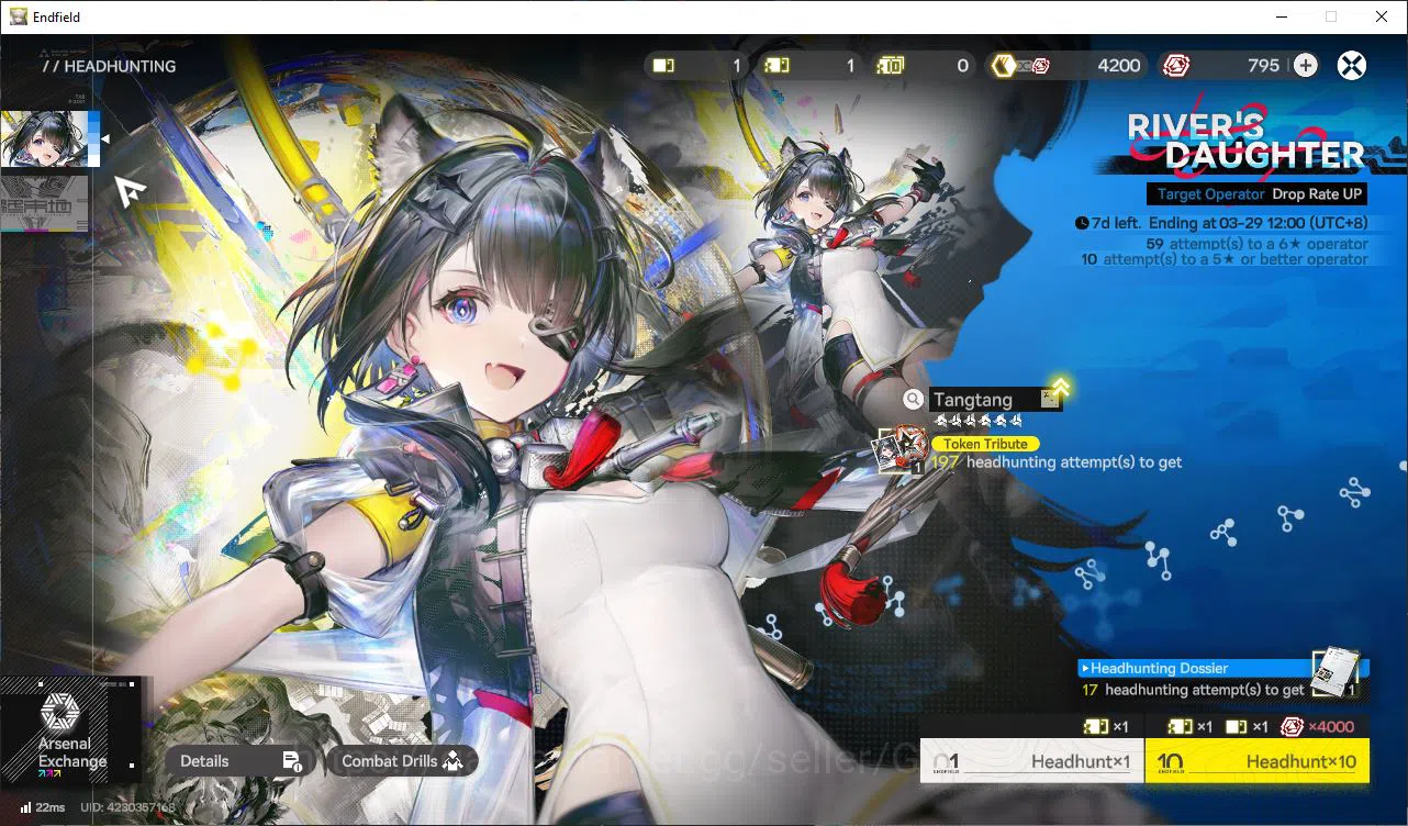 Arknights: Endfield Accounts [ASIA] Lv 31|5 SSR (Tangtang+Sign,Pogra,Lifeng,Emb image 15