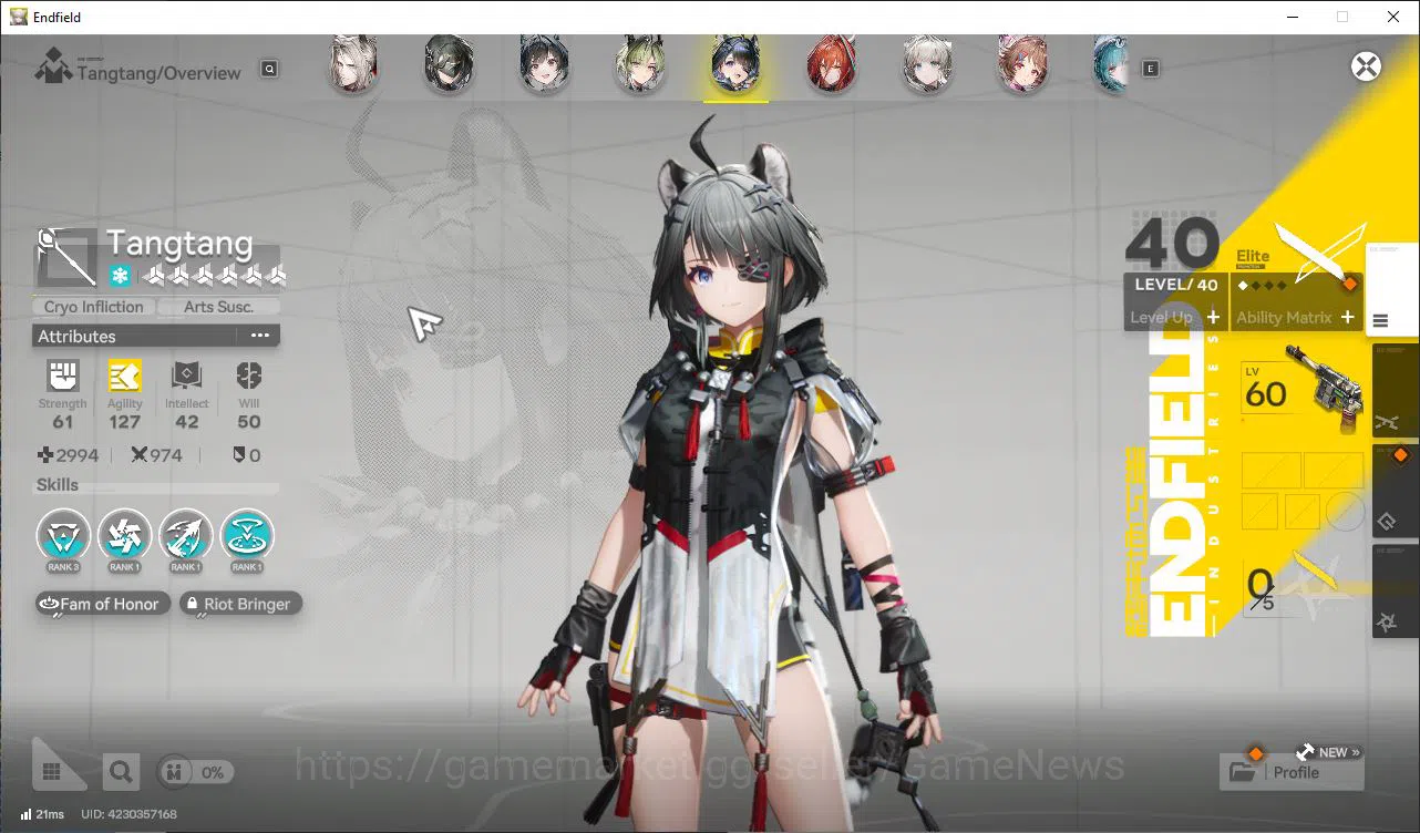 Arknights: Endfield Accounts [ASIA] Lv 31|5 SSR (Tangtang+Sign,Pogra,Lifeng,Emb image 2