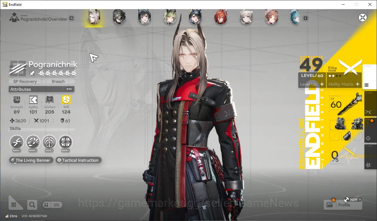 Arknights: Endfield Accounts [ASIA] Lv 31|5 SSR (Tangtang+Sign,Pogra,Lifeng,Emb image 3