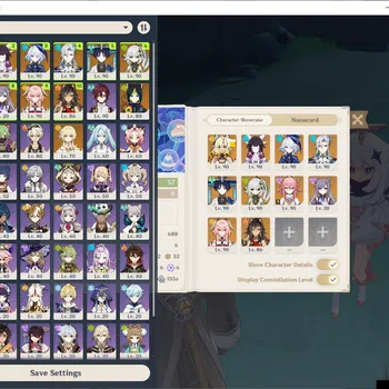 Genshin Impact End Game ASIA|AR57|8Limited+8(*5WEP)|(Kinnea,Neuvillete,Yae image 1