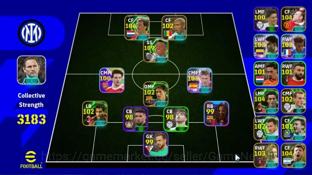 eFootball Accounts Legends & Iconic Players Android|12 Epic Pele,Ruud van Nistelrooij,Roberto 1